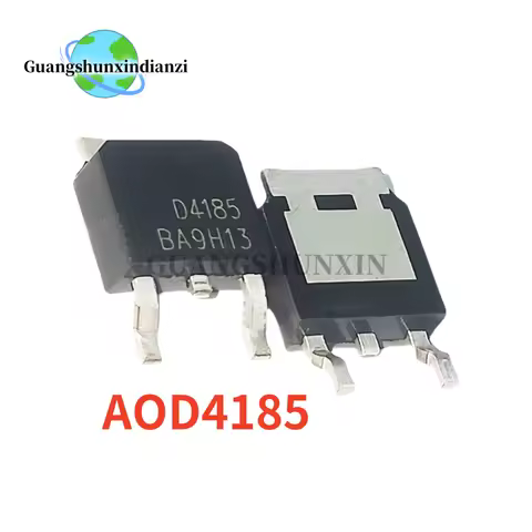10-50PCS Brand New AOD4185 D4185 TO-252 P-channel 40V/40A tape MOSFET Best Quality In Stock