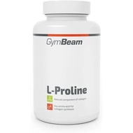 GymBeam L-Proline (Kapsul) - Dos harian sebanyak 1000 mg, ia adalah asid amino semula jadi yang digu