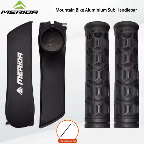 MERIDA Bar End Aluminium Alloy Universal Bicycle Crotch Handlebar Grip
