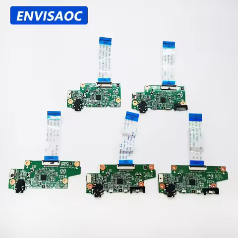 For Lenovo 100E C330 300E Flex 11 yoga N23 300e-81h 2-in1 Laptop Audio sound headphone jack Power Bu