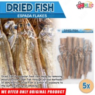 Dried Fish ESPADA FLAKES Dried Espada Flakes ( 100g/200g/500g/1KG ) Sun Dried Fish Quality Taste Dri