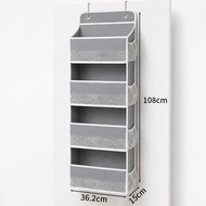 Over Door Organizer Hanging Storage Bag 5 Tier Organizer Door Hanging Organizer No Drilling Storage