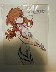 eva新世紀福音戰士明日香入場觀影特典小海報+劇場版Q日版雜誌限定場刊