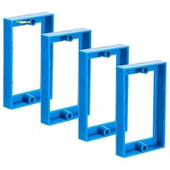 4Pcs 1/2Inch Single Gang Outlet Box Extender,Electrical Outlet Extender Receptacle Extender Outlet E