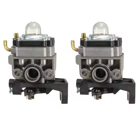 2X Carburetor For Honda GX25 GX25N & NT FG110 &K1 Engine Motor 16100-Z0H-825 Silver Black