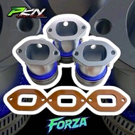 คอไอดีFOZA คอหรีดฟอร์ซ่า งานCNC FOZA350 พร้อมยางรัดคอหรีด คอหรีดCNC คอไอดีCNC ส่งของเร็ว