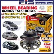 FIS Gaido Front Rear Wheel Bearing Hub Honda Civic SNA FD 1.8 2.0 Depan Belakang Bearin Tayar Kereta