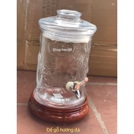 [Sold Stand] Dragon Pillar Glass Bottle 6 liters, 8 liters, 10 liters, 12 liters, 15 liters With and