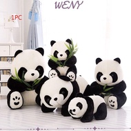 WENY 9/10/12/16cm Plush Panda Lovely Bear Soft cloth Toy Kneeling Sitting Present Doll