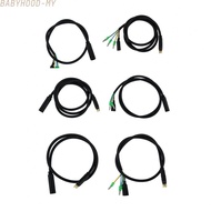 Durable Ebike Motor Extension Cable for Bafang Wheel Hub Motors 9 Pin Convenient