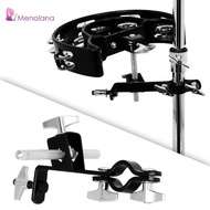 [Menolana] Cowbell Holder Cowbell Clamp Multifunctional Metal Convenient Adjustable Height