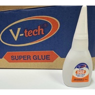 1PC/10PCS* VT802 502 SUPER GLUE / VT802/ 502 SUPER GLUE / 3 SECOND SUPER GLUE / V-TECH 502 SUPER GLU