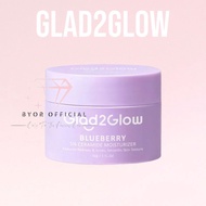 Glad2glow 5% Blueberry Moisturizer Cream 5X Ceramiden Skin Barrier BPOM ORIGINAL