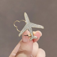 Air Plane Brooch Fixed Clothes Accessories