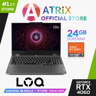 【Free MS Office】Lenovo LOQ 15ARP9 | 83JC00A0SB | 15.6" FHD | Ryzen 7 7435HS | RTX4060 | 24GB RAM/512