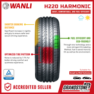 Wanli Harmonic H220 Passenger Car Tires Rim 16 Rim 17 part 2 of 2 www.grandstone.ph 195/55R16 205/55R16 205/60R16 205/65R16 215/55R16 215/60R16 215/65R16 215/70R16 225/55R16 225/60R16 215/50R17 215/55R17 215/60R17 225/50R17 225/55R17