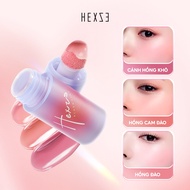 HEXZE cream blush, natural color, long lasting, shiny skin
