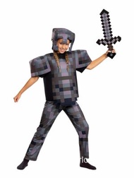 萬聖節我的世界 萬聖節服飾 兒童演出服角色cos服 cosplay服裝 演出服 惡搞服裝 萬聖節表演服 節日氣氛