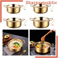 [Sharprepublic] Korea Ramen Pot Cookware Instant Noodle Soup Pot for Backyard Camping Curry