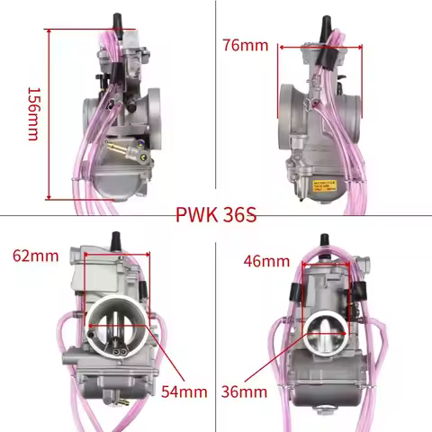 36MM PWK36S Motorcycle Carburetor Carb For Keihin PWK 36S 38S AG Air Striker 125-300CC FOR Kawasaki 