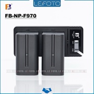 FB-NP-F970 Battery With Charger set(6600mAh),NP-F970 Battery,F970 battery