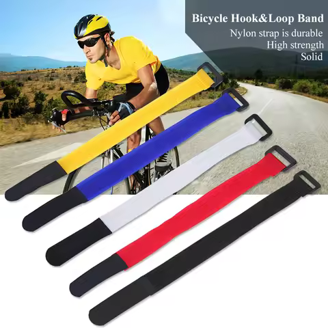 Riding Band Cycling Binding Band 5Pcs/Set Sports Cycling Riding Adjustable Nylon Handlebar Tie Strap