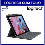 Logitech Slim Folio Case Keyboard 10.2 inch For Apple iPad 7th Generation 2019 Cover Casing 1 Yr SG Warranty(920-009469)