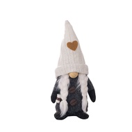 With Knitted Hat Coffee Gnomes Plush Doll Cute Soft Plush Christmas Faceless Doll Delicate American