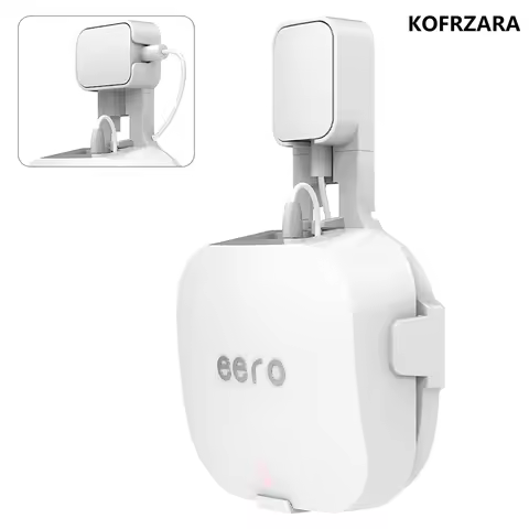 Wall Bracket For Eero Pro 6 / Pro 6E Mesh Wi-Fi System with Cable Storage Fit Eero Pro 6e & Eero Pro