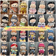 Good Quality labubu clothes Buy 3 get 1 free labubu baju labubu Clothes labubu v1clothes labubu v2 c