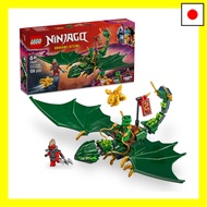 LEGO Ninjago Lloyd's Green Dragon Toy, Birthday Gift, Educational Building Blocks, for Boys and Girl