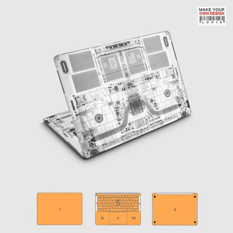 8K002 Colorful skin sticker for Macbook AIR 13 2018 2019 2020 M1 M2 M3 AIR 15 M2 M3 Full Wray Sticke