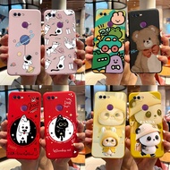 For OPPO F9 (F9 Pro) Phone Case Soft Silicone Lovely Rabbit Panda Printed Jelly Back Cover for OPPOF9 F 9 CPH1823 CPH1825 Casing