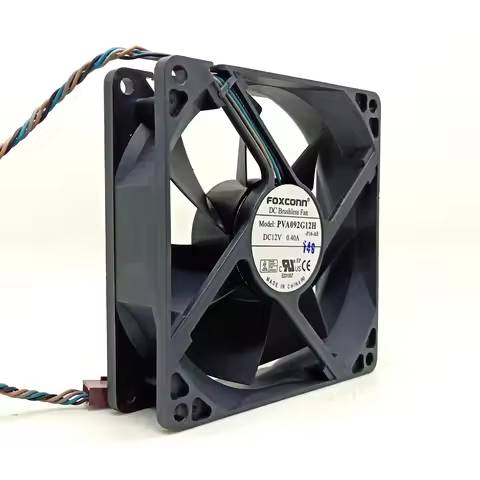 For FOXCONN 9cm 9225 92x92x25mm DC 12V 0.4A 4 pin PWM fan air volume PVA092G12H for Dell For HP cool