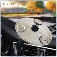 [Eigell] Car Cymbal Compact Funny Easy to Install Crisp Sound Car Drum Cymbal Decor