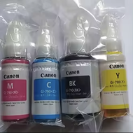 🔥จัดส่งจากกรุงเทพ🔥หมึกเติม CANON INK # GI-790 หมึกขวดแท้ 4 สี BK / C M Y สำหรับ Pixma G1010 G2010 G3010 G4010