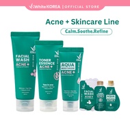 iWhite Korea Acne+ Facial Wash/Toner Essence/Aqua Moisturizer