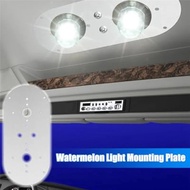 For Commercial Truck Watermelon Light Mounting Plate(2X ), Above Door Dome Light Plate For Peterbilt