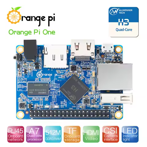 Orange Pi One H3 1G Quad-core Support ubuntu linux and android mini PC