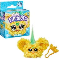 45+ Sounds & Music, Speaks Only Furbish, Electronic Plush Toys Yellow & Green Furby Furblets Hoo-Lah