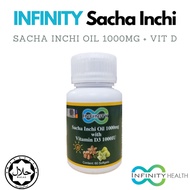 INFINITY Sacha Inchi Oil 1000mg with Vit D3 1000iu