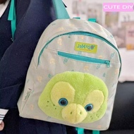 CUTE DIY Knapsack OluMel Turtle Plush Backpack Large Capacity Olu Mel Turtle Student School Bag Anim