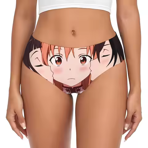 Asuna Kirito Yui S-Sword Art O-Online Brief Panties Womens Breathable Stretch Underwear