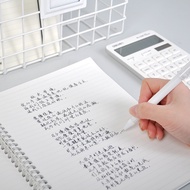 Frosted Rollover Strap Coil Notebook Muji Style Simple Practice Notepad Horizontal Line Blank Studen