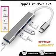 [Fast Shiping] 4 in 1 USB C Adapter Hub Extension to USB 3.0*4 with Lifetime Warranty