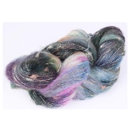 100g Colorful hand-dyed mohair yarn Hand-woven yarn balls of mohair