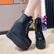 Martin Boots Women 2025 - Thick Sole Heightening Chelsea Boots