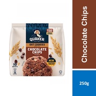Quaker Oat Cookies Choco Chips 250g