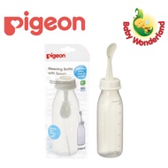 Pigeon Feeding Bottle with Spoon (6m+) - 240ml