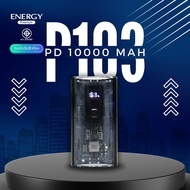 Energy Premium EP-P103 Power bank 10,000 PD 20W+22.5W แบบใส